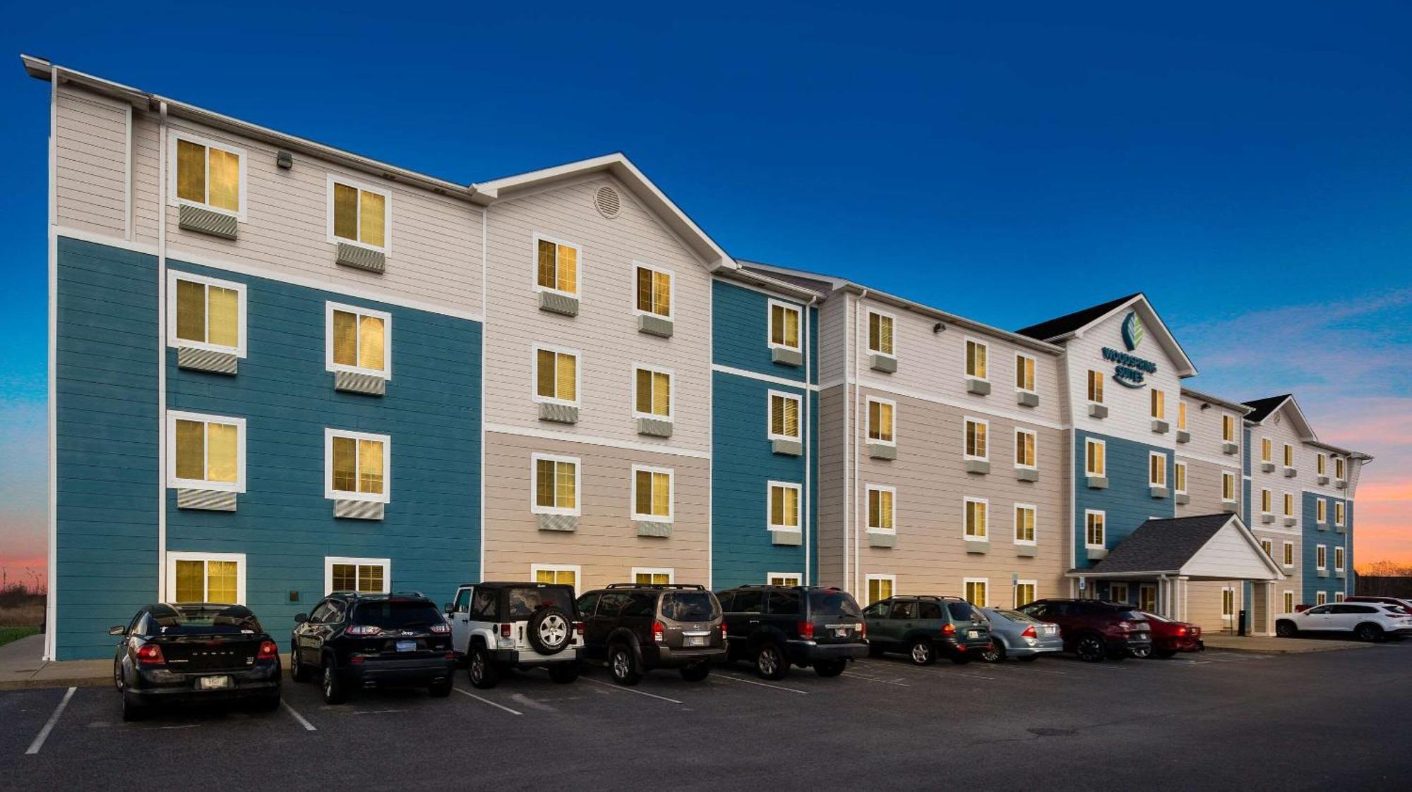 Woodspring Suites Евансвіл Екстер'єр фото