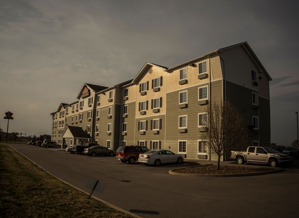 Woodspring Suites Евансвіл Екстер'єр фото